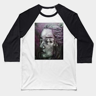 Junie (grey portrait) Baseball T-Shirt